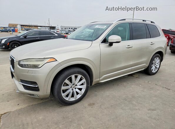 YV4A22PK0G1067720 2016 VOLVO XC90 Бежевый Передняя левая четверть