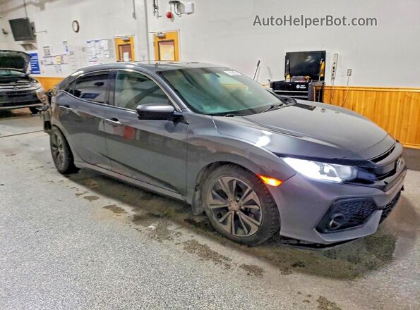 SHHFK7H57HU221653 2017 HONDA CIVIC Charcoal Widok z przodu