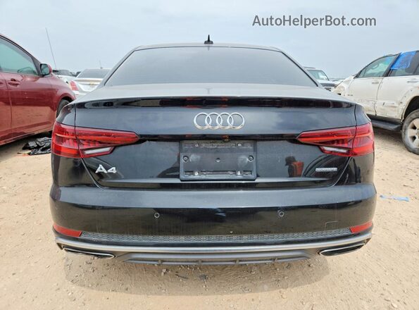 WAUENAF45KN002904 2019 AUDI A4 Black Widok wnętrza z przodu