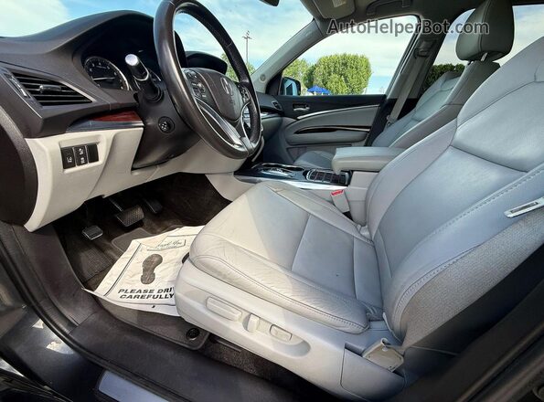 5FRYD4H47GB018317 2016 ACURA MDX Серый Вид подкапотного пространства