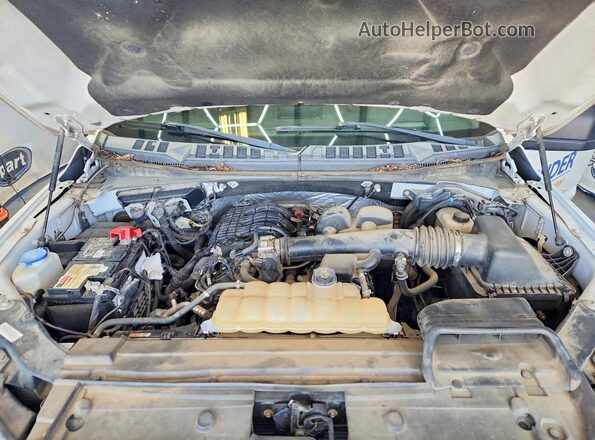 1FTEX1EB9KFB64879 2019 FORD F150 Белый Вид задней части салона