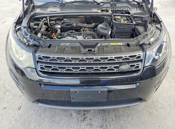 SALCP2FX0KH809116 2019 LAND ROVER DISCOVERY Black Widok naklejki z numerem VIN