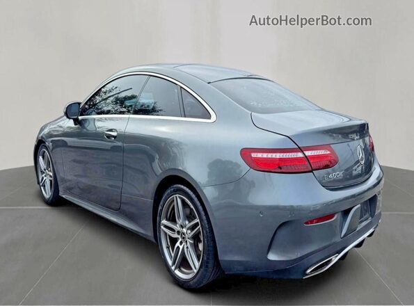 WDD1J6FBXJF010617 2018 MERCEDES-BENZ E-CLASS Серый Задняя правая четверть