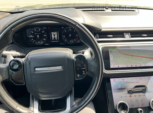 SALYL2RN5JA736943 2018 LAND ROVER RANGE ROVER Серый Вид панели приборов