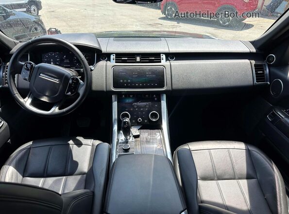 SALWR2RV3KA851080 2019 LAND ROVER RANGE Gray Vista de los asientos traseros