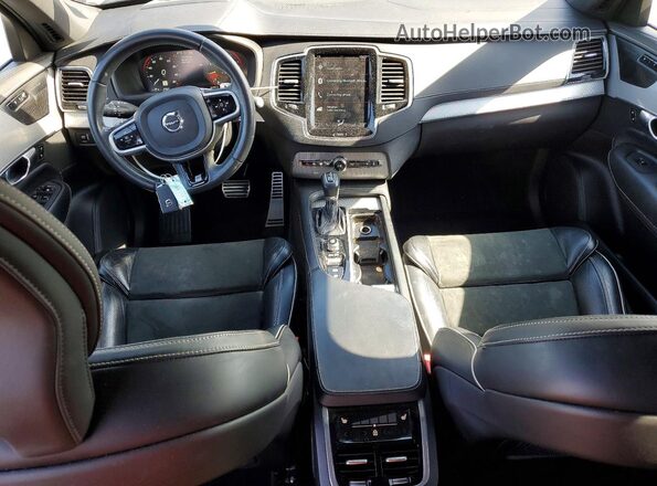 YV4A22PM4K1448612 2019 VOLVO XC90 Black Widok zestawu wskaźników