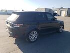 2016 Land Rover Range Rover Sport Hse Black vin: SALWR2VF0GA545184