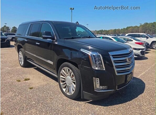 1GYS4KKJ9GR230084 2016 CADILLAC ESCALADE Черный Задняя левая четверть
