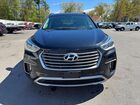 2017 Hyundai Santa Fe Se Черный vin: KM8SNDHFXHU236780
