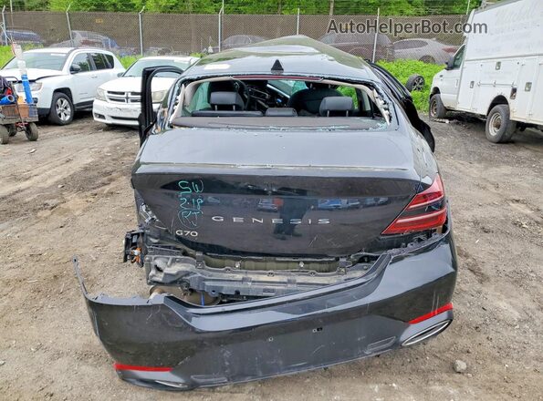 KMTG34SC5SU156472 2025 GENESIS G70 Черный Вид салона спереди