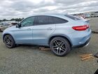 2017 Mercedes-benz Gle Coupe 43 Amg Blue vin: 4JGED6EB3HA067703