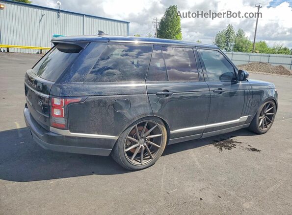 SALGS2PF2GA312655 2016 LAND ROVER RANGE Черный Передняя правая четверть