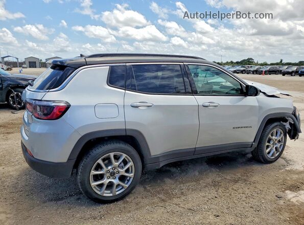 3C4NJDCNXST508077 2025 JEEP COMPASS Серебряный Передняя правая четверть