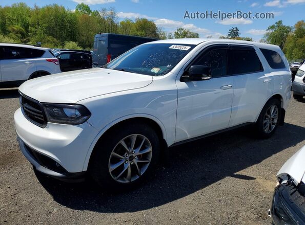 1C4RDHDG0HC796437 2017 DODGE DURANGO Белый Задняя левая четверть