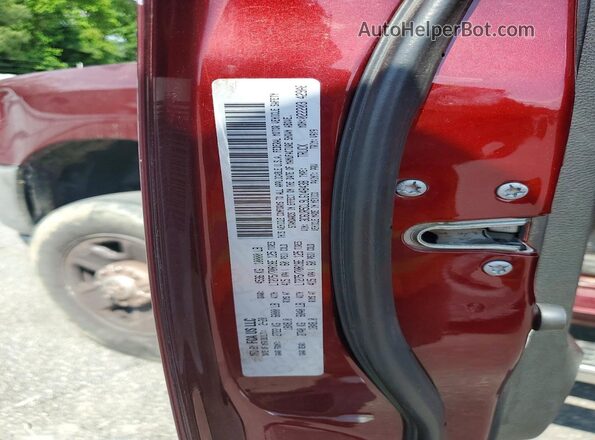 3C6UR5CL9LG148438 2020 RAM 2500 Бордовый Вид наклейки с VIN-кодом