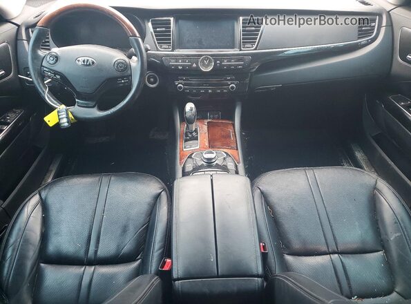KNALW4D43J6037507 2018 KIA K900 Черный Вид щитка приборов