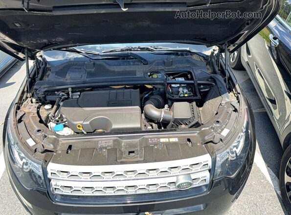 SALCR2RX7JH769881 2018 LAND ROVER DISCOVERY Черный Вид панели приборов