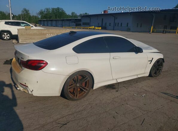 WBS3R9C50GK336317 2016 BMW M4 Белый Передняя правая четверть
