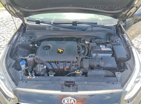 3KPF24ADXKE122727 2019 KIA FORTE Черный Вид подкапотного пространства