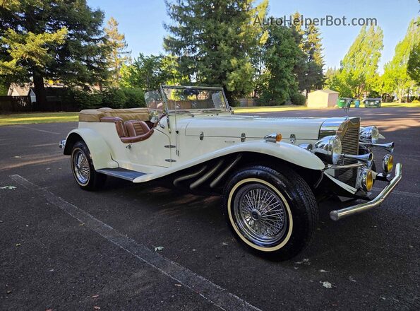 CA500664 1929 MERCEDES-BENZ GAZELLE White Front left