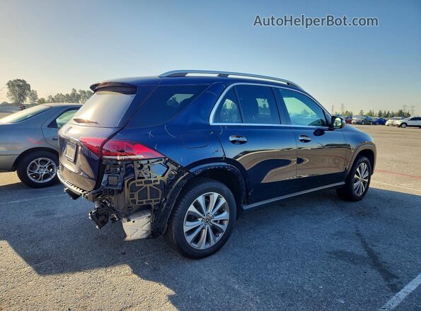 4JGFB4JB0LA114215 2020 MERCEDES-BENZ GLE Синий Передняя правая четверть