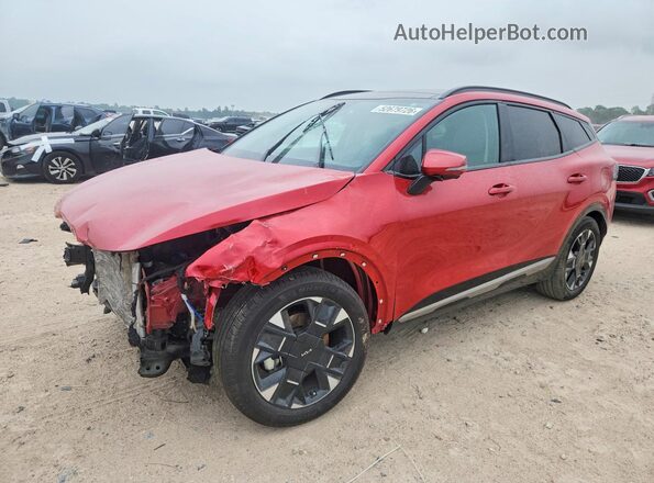 5XYK53DF8TG335869 2026 KIA SPORTAGE Бордовый Задняя левая четверть