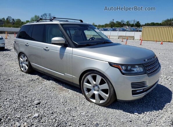 SALGS2EF0GA274345 2016 LAND ROVER RANGE Silver Vista frontal