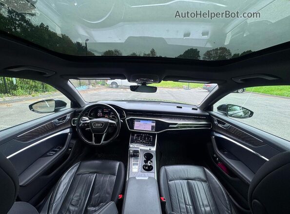 WAUL2AF2XKN114306 2019 AUDI A6 Черный Панорамный вид салона 360°