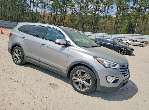 KM8SRDHF1GU157016 2016 HYUNDAI SANTA FE Серебряный Вид спереди