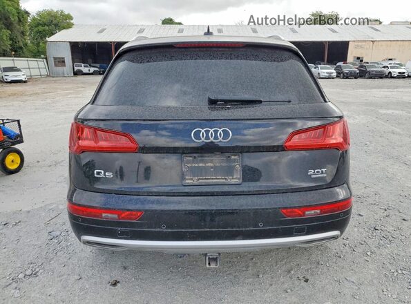 WA1BNAFY9J2002200 2018 AUDI Q5 Черный Вид салона спереди