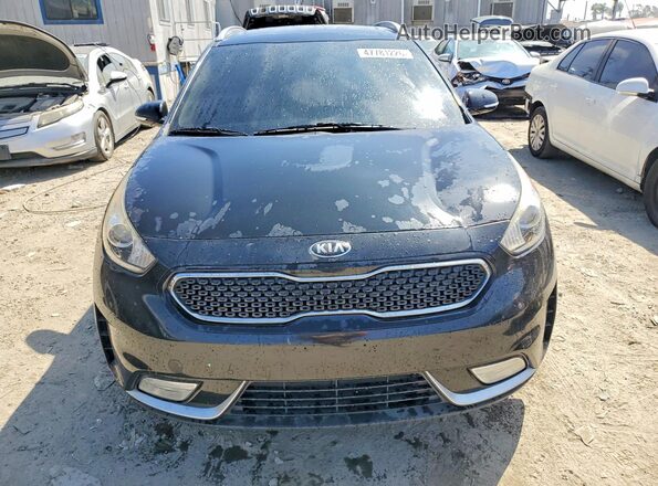 KNDCE3LC5H5079718 2017 KIA NIRO Черный Вид сзади