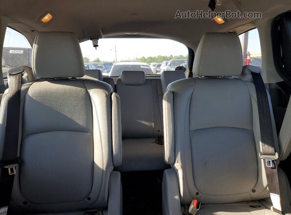 5FNRL6H77JB046107 2018 HONDA ODYSSEY Черный Вид задней части салона