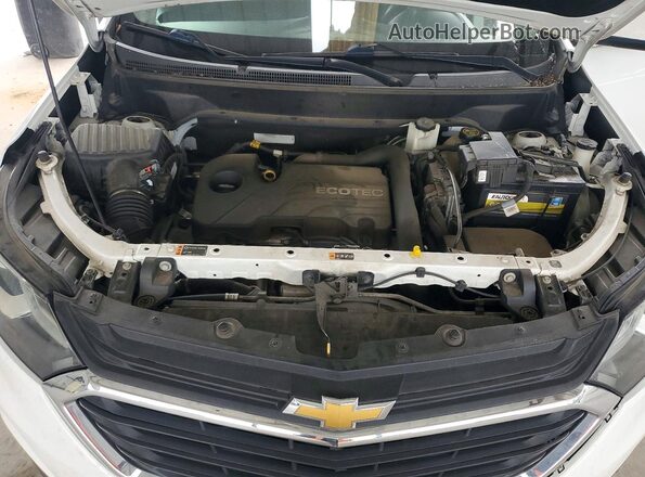 2GNAXSEV6J6288638 2018 CHEVROLET EQUINOX White Widok komory silnika