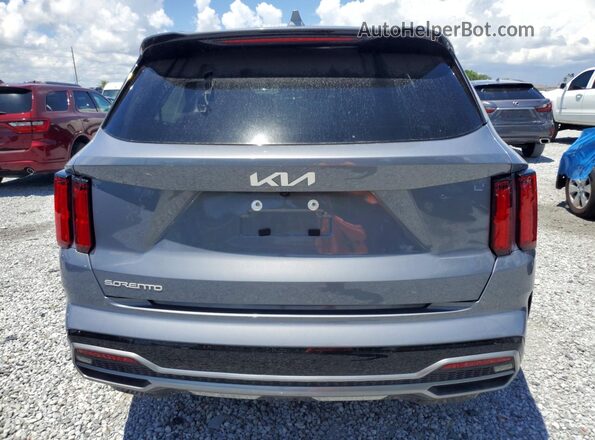 5XYRK4LFXPG191035 2023 KIA SORENTO Серый Вид салона спереди