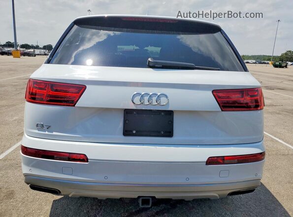 WA1LAAF70KD023577 2019 AUDI Q7 Белый Вид салона спереди