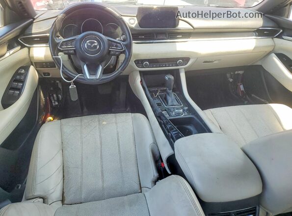JM1GL1XY4J1304225 2018 MAZDA 6 Красный Вид щитка приборов