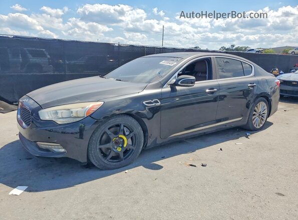 KNALW4D47H6036290 2017 KIA K900 Черный Задняя левая четверть