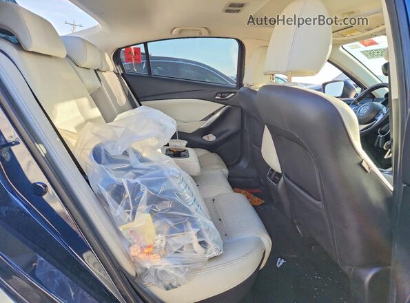 JM1GJ1W52G1472466 2016 MAZDA 6 Синий Вид задней части салона