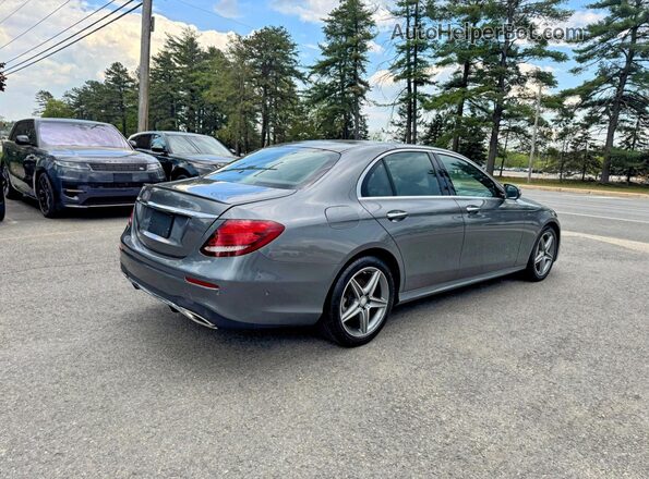 WDDZF4KB5HA072058 2017 MERCEDES-BENZ E Серый Передняя правая четверть