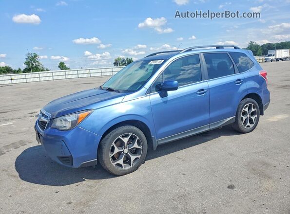 JF2SJGDC5GH459251 2016 SUBARU FORESTER2. Синий Передняя левая четверть