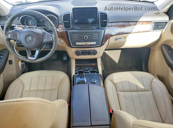 4JGDA5HB7GA631328 2016 MERCEDES-BENZ GLE White ხელსაწყოთა პანელის ხედი