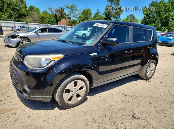 KNDJN2A26G7357654 2016 KIA SOUL Black Przód lewy