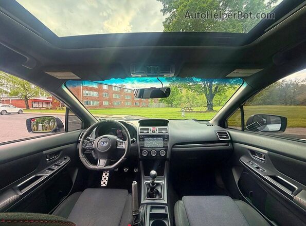 JF1VA1C64K9800720 2019 SUBARU WRX Silver Widok tylnych siedzeń