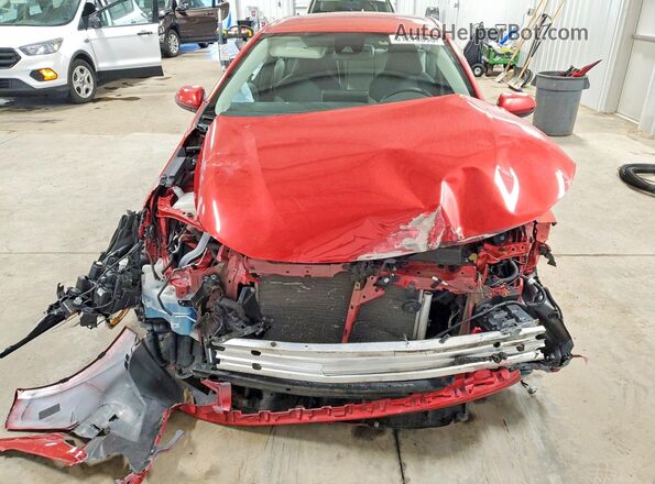5YFEPMAE7MP190720 2021 TOYOTA COROLLA Red Widok z tyłu