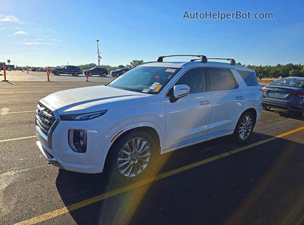 KM8R5DHEXLU135799 2020 HYUNDAI PALISADE Белый Задняя правая четверть