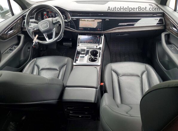 WA1LXAF73MD027785 2021 AUDI Q7 Серебряный Вид щитка приборов