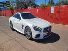 2017 Mercedes-benz Sl 450 White vin: WDDJK6GA3HF044203