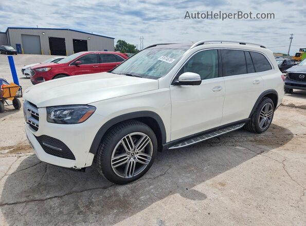4JGFF5KE5MA351478 2021 MERCEDES-BENZ GLS White Przód lewy
