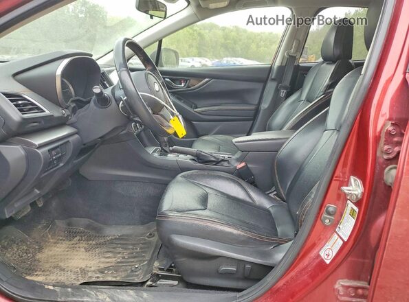 JF2GTAMC7K8275029 2019 SUBARU CROSSTREK Red Առջևի վահանակի տեսք