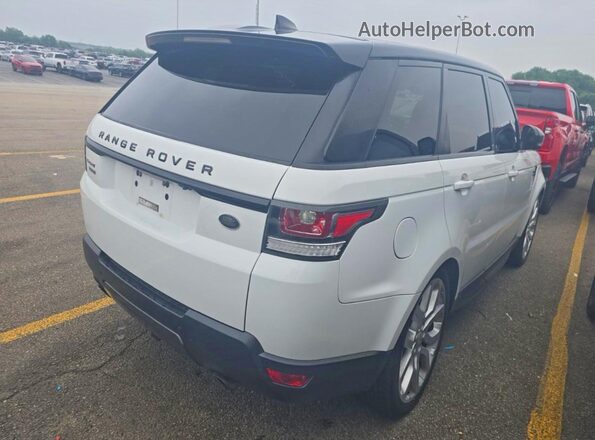 SALWR2FE6HA152488 2017 LAND ROVER RANGE Белый Вид спереди
